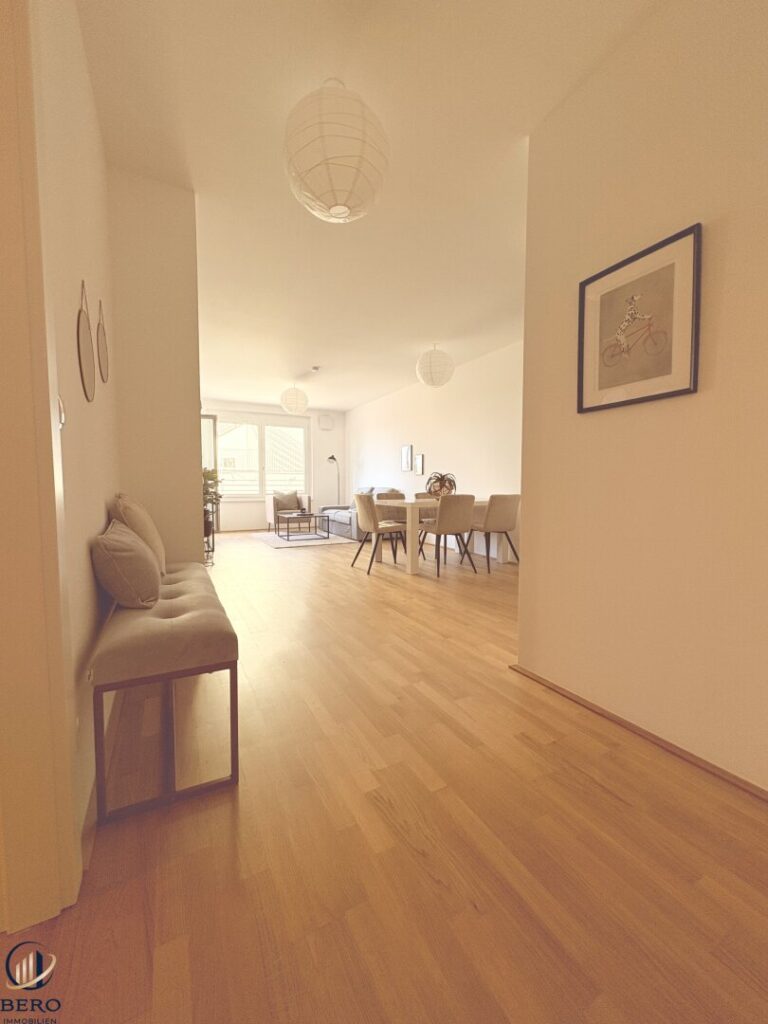 Wohnküche Richtung Fenster