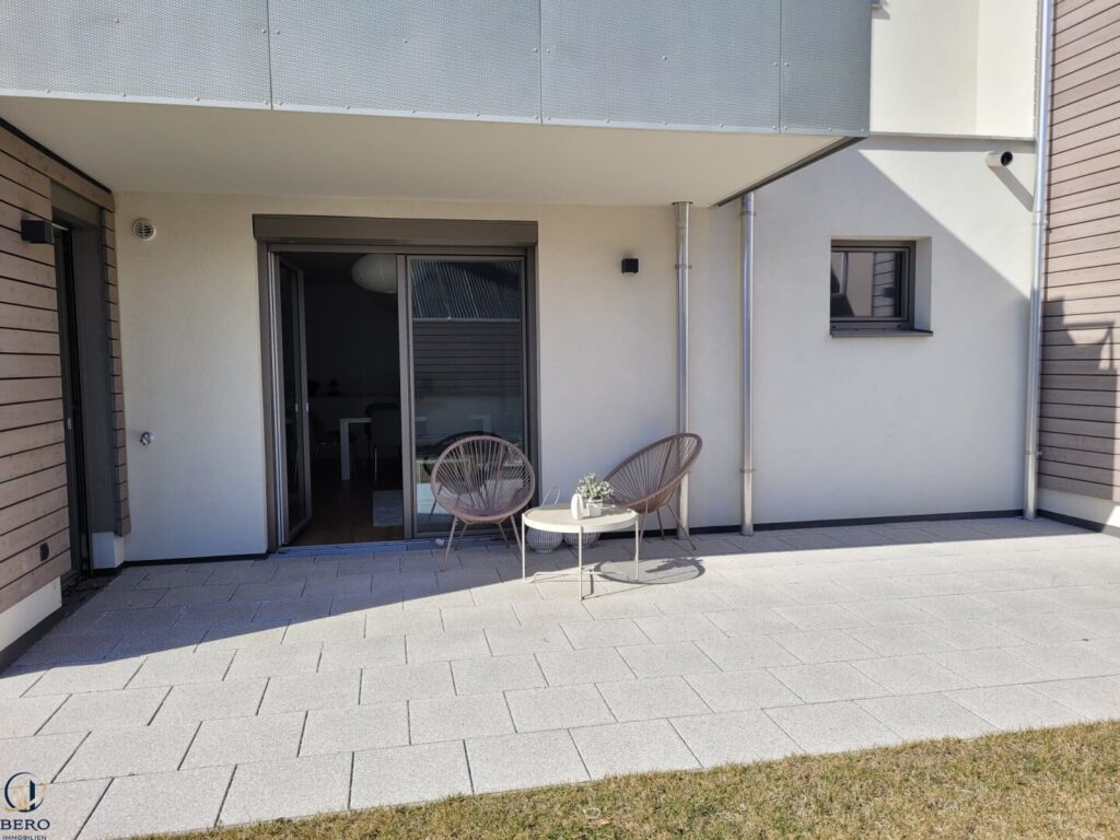 Sonnige Terrasse