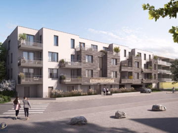 Bild - Bahnhofstraße 58+60: Modern Living in Deutsch Wagram, nur ein paar Minuten von Wien entfernt! Noch 15 Einheiten verfügbar! PROVISIONSFREI für den Käufer!