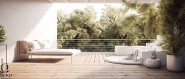 Wohnzimmer m. großzügiger Terrasse - *Wenn Wohnträume wahr werden*
