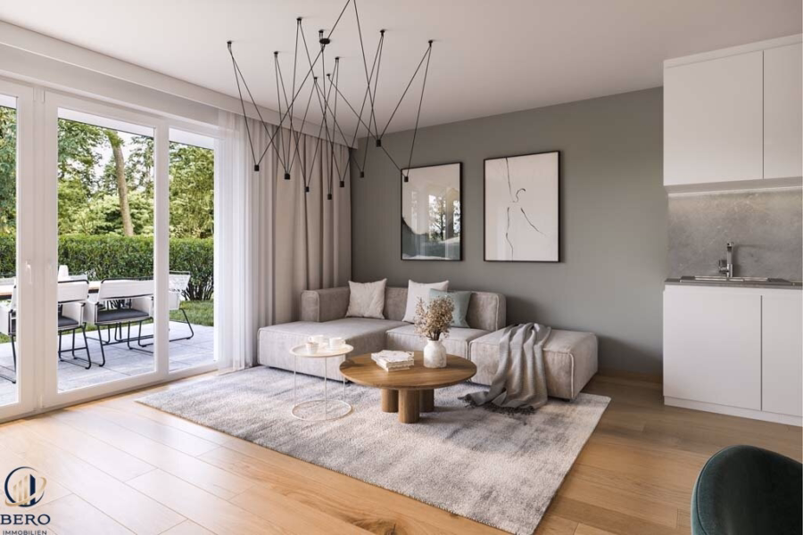 Titelbild - Provisionsfreie 3-Zimmer Gartenwohnung in zentraler Lage in Wiener Neustadt