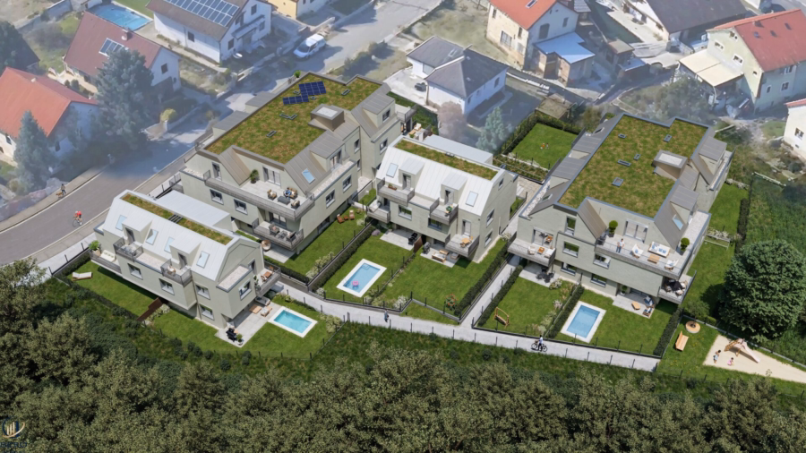 Titelbild - DG-Schmuckstück in ruhiger Sackgasse: Neubauprojekt im Herzen des 21. Bezirks