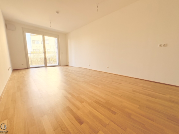 Wohnküche Richtung Balkon - 3 Zimmerwohnung mit sonnigem Balkon im Herzen von Deutsch-Wagram