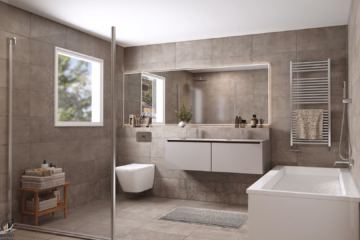 Bad-Visualisierung - PROVISIONSFREI „Perfekte Preis-Leistung-Willkommen in Ihrem neuen Haus“
