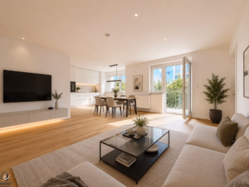 Mitten in Floridsdorf und doch in Ruhelage! 4-Zimmer-Loggiawohnung! Erstbezug nach Generalsanierung!, 1210 Wien, Wohnung