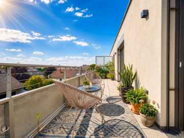Fantastische 3-Zimmer-Terrassenwohnung! Erstbezug! 2 Wohnhäuser in Bestlage – (nur) noch 15 Wohnungen in verschiedenen Größen frei! PROVISIONSFREI!, 2232 Deutsch-Wagram, Terrassenwohnung