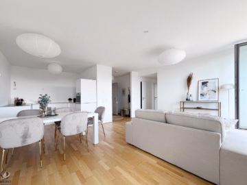 Wohnraum - Fantastische 3-Zimmer-Terrassenwohnung! Erstbezug! 2 Wohnhäuser in Bestlage – (nur) noch 15 Wohnungen in verschiedenen Größen frei! PROVISIONSFREI!