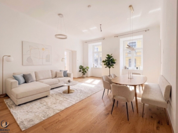Erstbezug nach Komplettsanierung! 2-Zimmer-Altbauwohnung mitten im Dritten! Fußbodenheizung! Minimale monatl. Kosten!, 1030 Wien, Wohnung