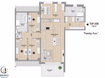 5 Zimmer | 2 Bäder | Terrasse | Lobau, 1220 Wien, Terrassenwohnung