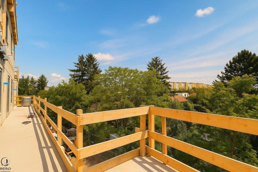 Sonnige Terrasse - Pärchenwohntraum mit Terrasse im ersten Dachgeschoss – Zweizimmer in Ruhelage! Leben am Quarzweg!