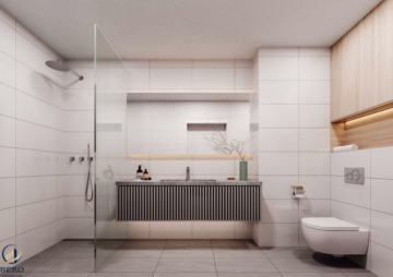 Bad - „Neu errichtete und ideal aufgeteilte 3 Zimmerwohnung mit Garten und Terrasse“-PROVISIONSFREI