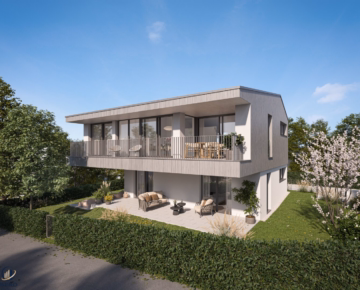 Visualisierung für einen Neubau - „Dieses Haus bietet Raum für individuelle Gestaltung inmitten von Velden am Wörthersee“