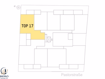 Grundriss - 3 Zimmer mit Balkon & Loggia | U1 Großfeldsiedlung