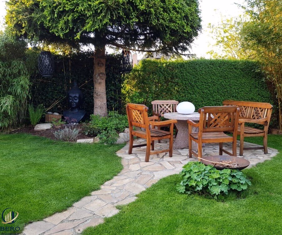 Gartenwohnung süd-westseitig