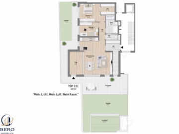Bild - 4 Zimmer mit Garten & Terrasse | Alte Donau | U1 Kagran